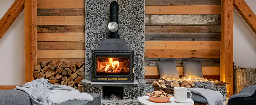 Thelin Hearth Products Direct Vent Gas Stove Fireplace Inspection in Uvalde, Texas